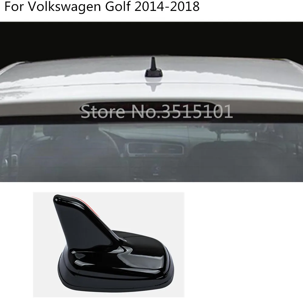 Антенна Акулий плавник радио оригинальная краска Акула на крышу для Volkswagen VW Golf7