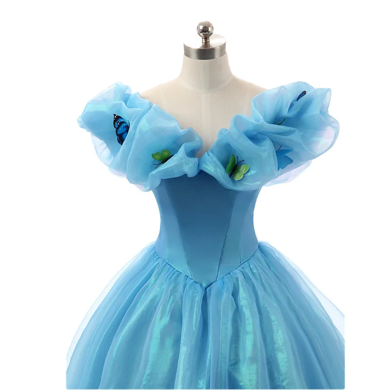Синие пышные платья 2020 бальное платье выпускное с открытыми плечами Vestidos De 15 Anos