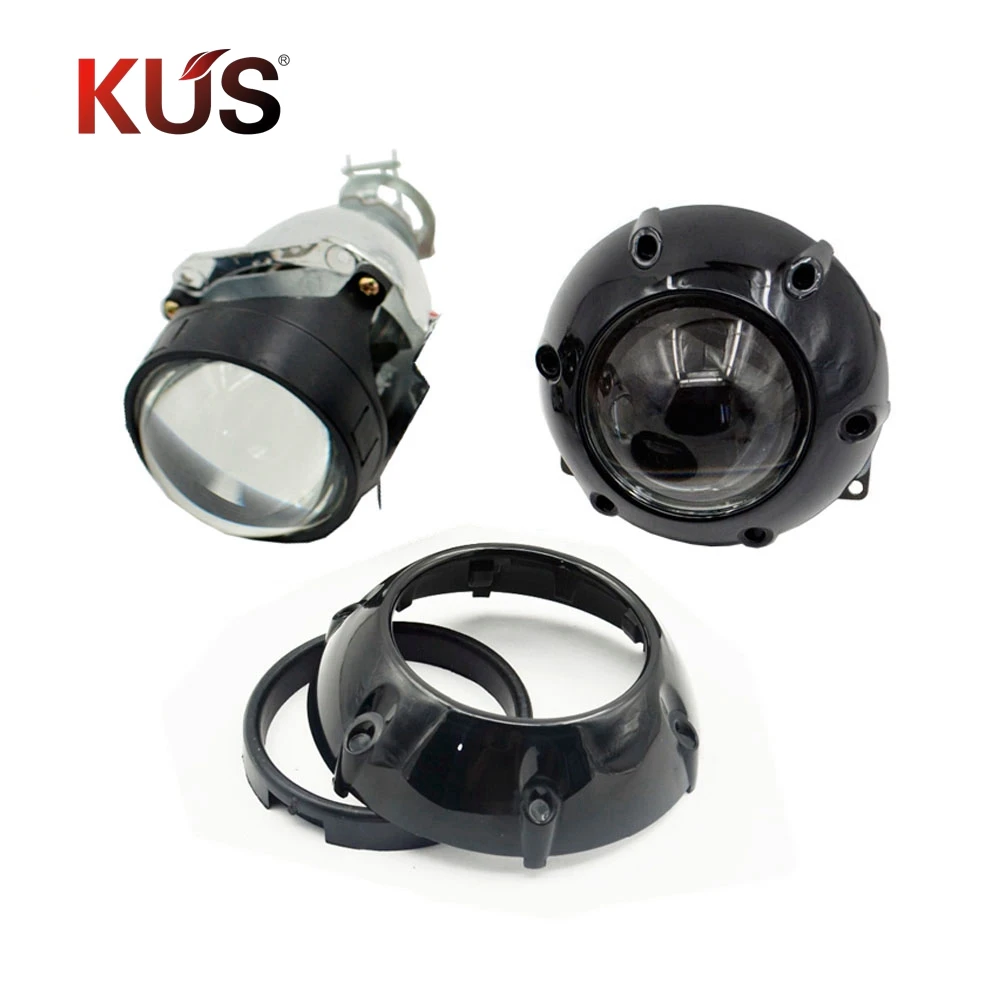 2 шт. 2,5 дюймовые линзы проектора bi xenon с кожухами zkw H1 H4 H7, комплект для сборки автомобиля, для мотоцикла, автомобиля, hid, фары, модифицированные