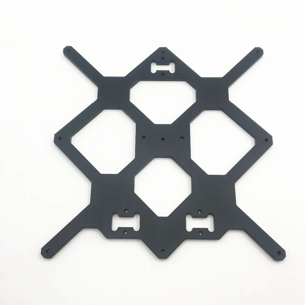 Funssor черный цвет Reprap Prusa i3 MK3 Алюминиевая Подставка для 3D принтера i3|Детали и