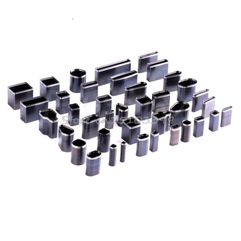Набор 39 отверстий в форме перфоратора для кожевенного ремесла инструмент сделай