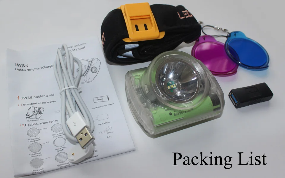 10Pcs Brightest!!!2017 Newest Cordless Led Cap HeadLamp For Mining Hunting Camping Lamp USB Charger Free Shipping IWS5A | Лампы и