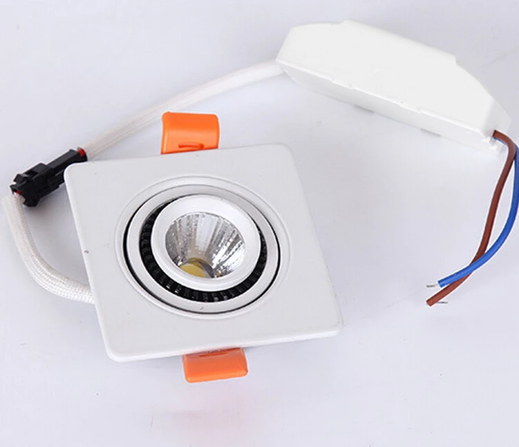 Бесплатная доставка монолитный блок светодиодов 12 Вт приглушаемый потолочный