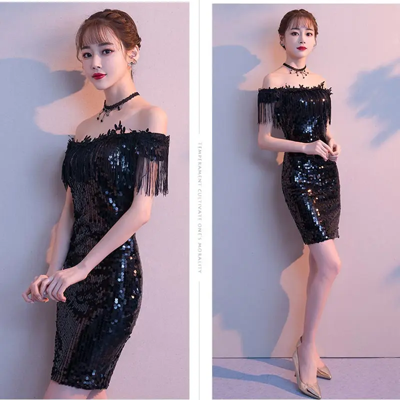 Женское коктейльное платье выше колена FADISTEE Коктейльные Вечерние платья мини с