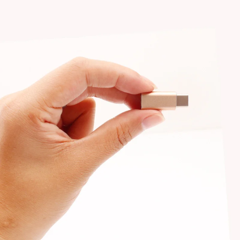 Алюминиевый USB 3 1 Type C папа к Micro Женский кабель адаптер Тип конвертер для Macbook Nokia N1