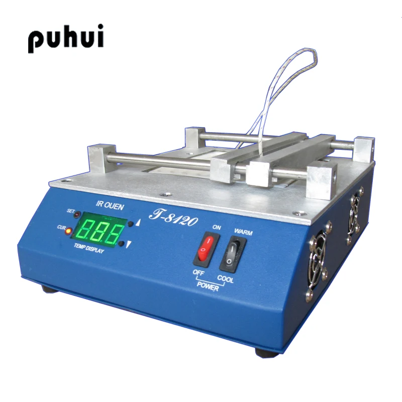 PUHUI T 8120 инфракрасная подогревательная станция SMD PID с контролем температуры