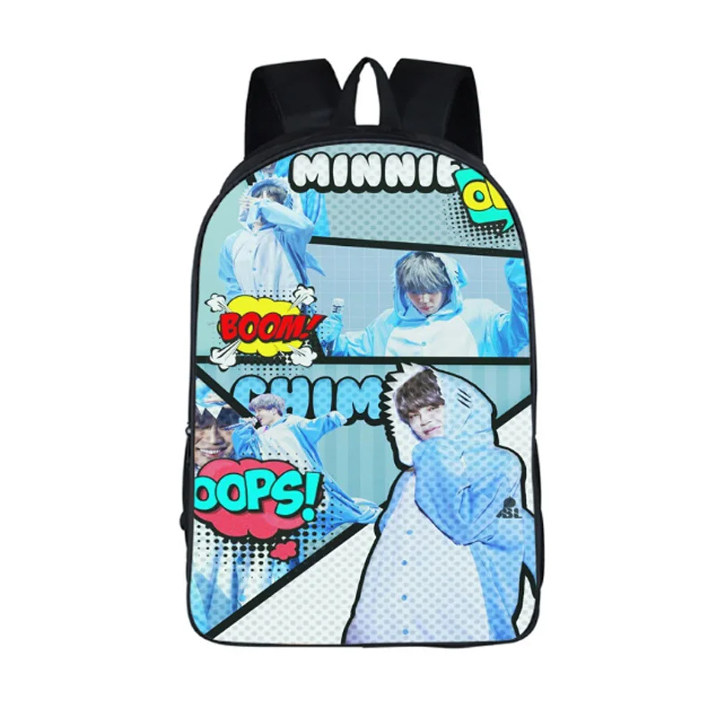 Новый рюкзак kpop bangtanboys для школьниц школьные сумки rugzak черный большой mochila escolar