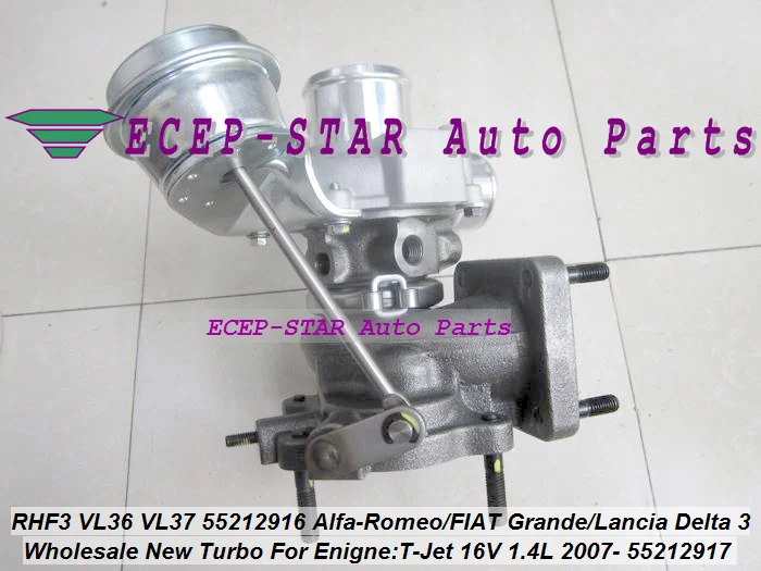Турбина RHF3 VL36 VL37 55212916 55212917 Турбокомпрессор Для MiTo Grande Punto Bravo T Jet 16V 1.4L 1368ccm 198A4000 88kw