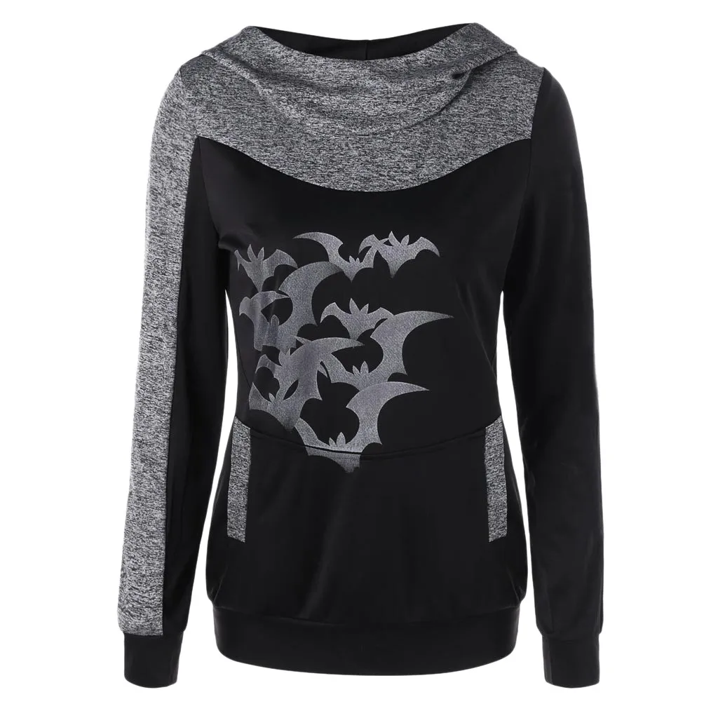 Весенне-осенний свитер с капюшоном для женщин Повседневный пуловер длинными