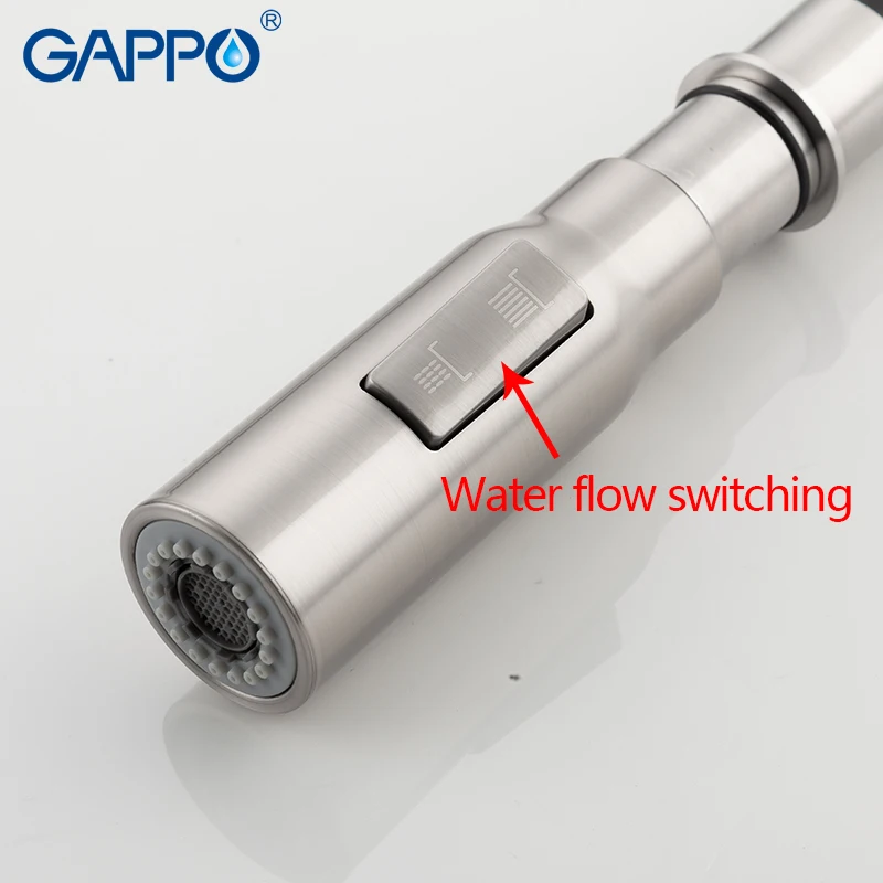 GAPPO кухонный кран смеситель для кухни раковины гибкий с одной ручкой griferia torneira para