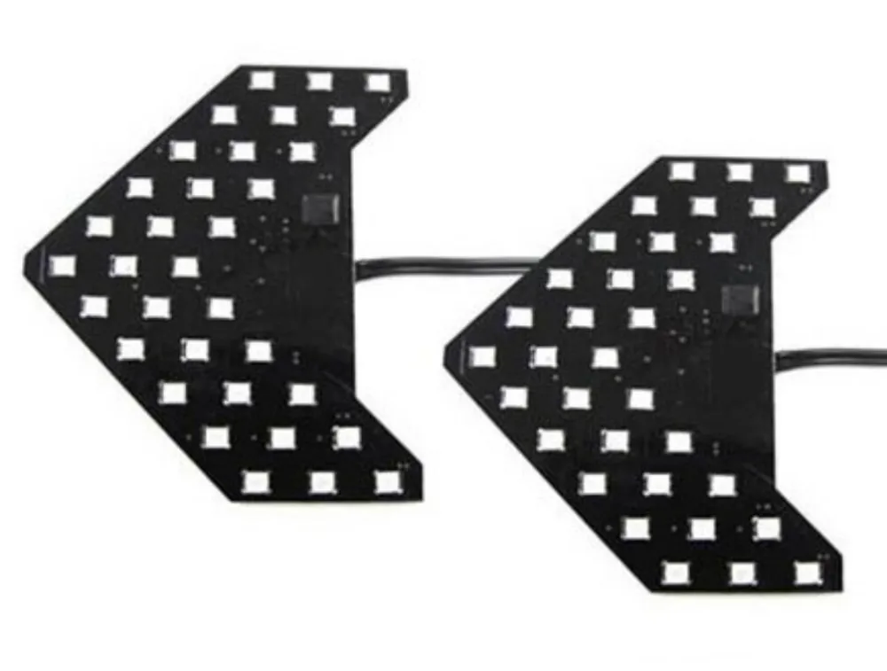 2X супер яркий 33 SMD последовательный светодиодный индикатор стрелки для