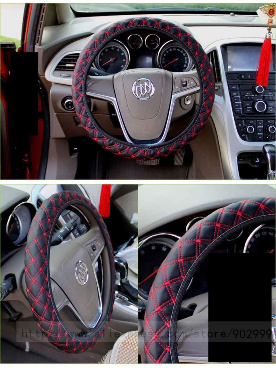 DIY из искусственной кожи чехол рулевого колеса автомобиля Черный Серый Бежевый Коричневый желтый, ступицы рулевого колеса, меховая крышка колеса