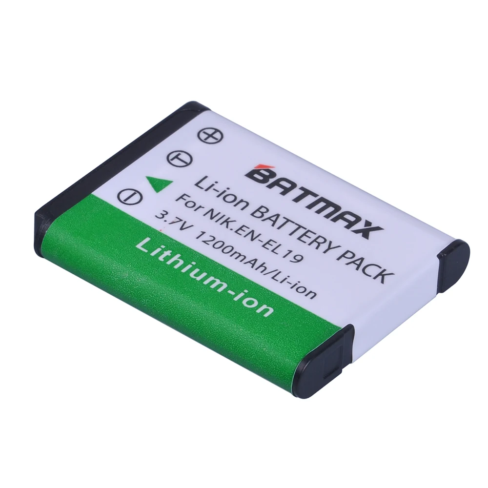 Аккумуляторная батарея для Nikon Coolpix S3100 S3200 S3300 S4100 S4200 S4300 S4400 S6500 1 шт.|battery for nikon|en