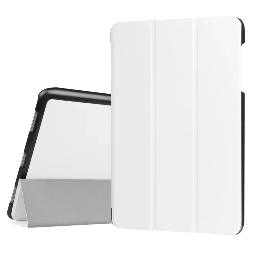 Ультратонкий 3 складной Чехол книжка из искусственной кожи с магнитной защитой