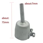 7 мм скоростные сварочные сопла, стандартная сопла для винилового ПВХ пластика, пистолета горячего воздуха, виниловый пвх пластиковый воздуходувка, треугольник