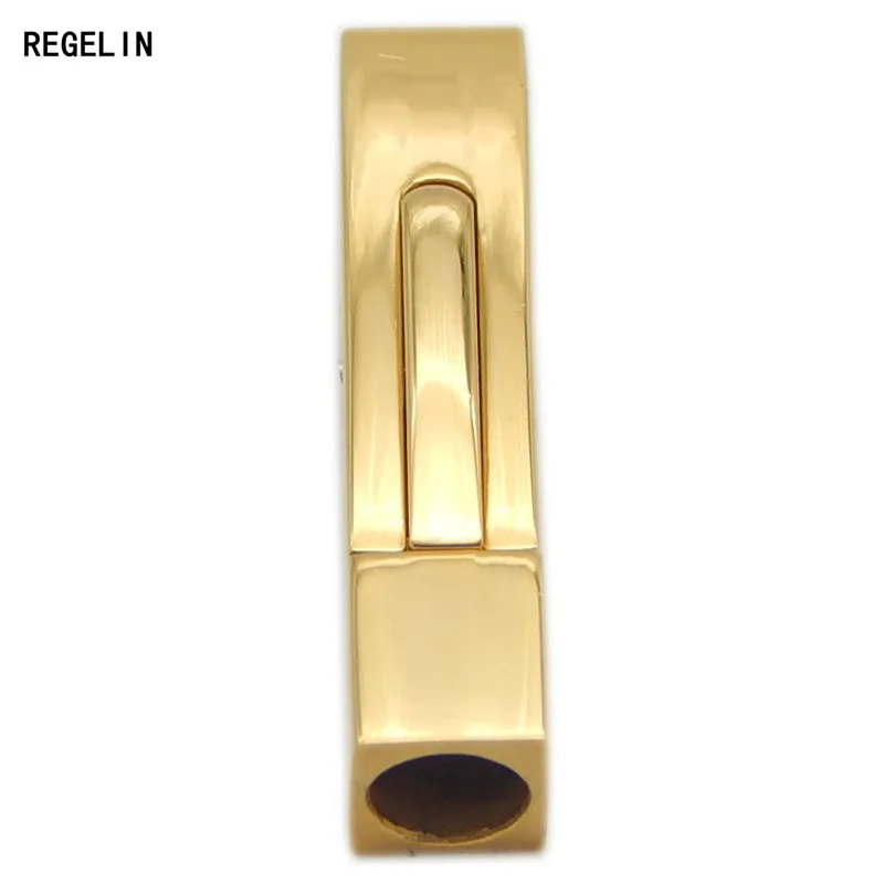 REGELIN позолоченный нержавеющий стальной концевой крючок застежка для 3/4/5/6 мм