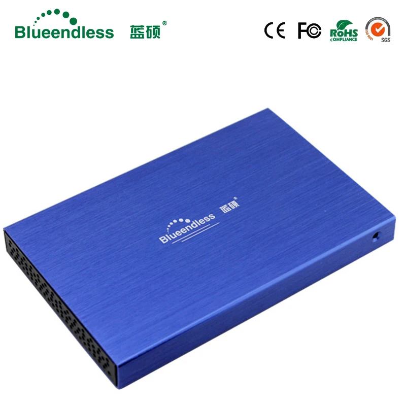 Металлический корпус для hdd sata к usb ssd 2 0 1 ТБ 5 caddy Высокое качество Горячая