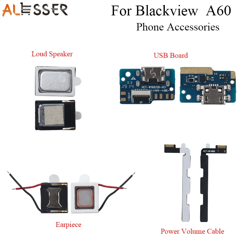 USB зарядка Alesser для Blackview A60 объемный кабель питания фиксирующие детали телефона