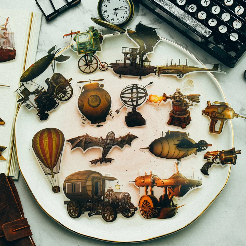 KSCRAFT 40 шт винтажные бумажные наклейки Vellum для скрапбукинга DIY