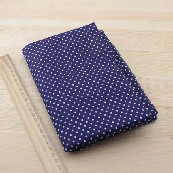 Booksew 7 шт. темно-синяя хлопковая ткань для квилтинга DIY Швейные Лоскутные сумки Тильда кукла Ткань Текстиль Ткань 50*50 см