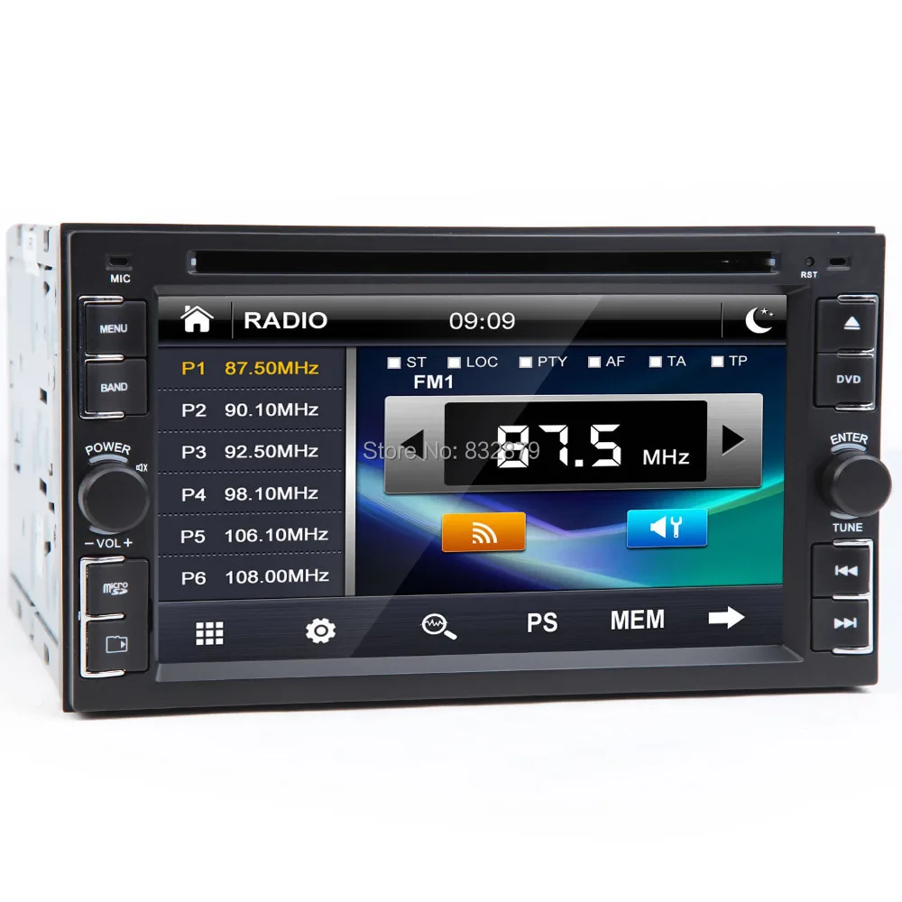 Бесплатная Камера Автомобиля DVD GPS Навигация Два 2DIN Автомобилей Стерео Радио