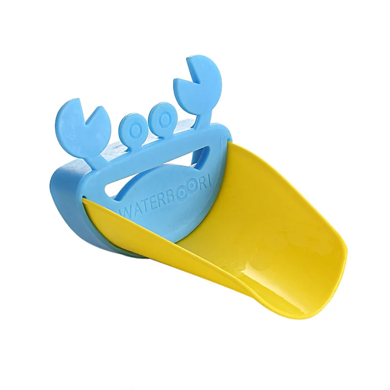 Hot Selling Bathroom Sink Faucet Chute Extender Crab Children Kids Kitchen Washing Hands Convenient For Baby Helper | Дом и сад