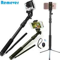3 in 1 bluetooth selfie stick with mini tripod for iphone 6 6s xiaomi handheld extendable monopod for dslr cameras smartphone