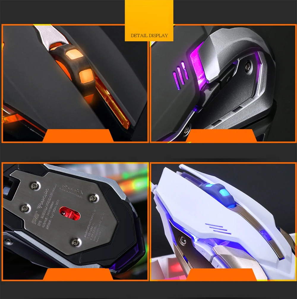 Клавиатура и мышь английская RGB светодиодная подсветка с подсветкой Игровая клавиатура Механическая аналогичная эргономичная для PC Gamer