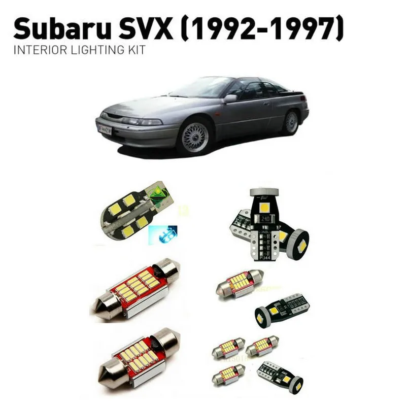 

Led interior lights For Subaru svx 1992-1997 11pc Led Lights For Cars lighting kit automotive bulbs Canbus
