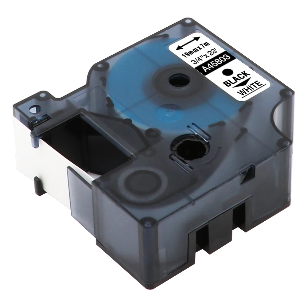 4 упаковки 45803 совместимы с устройствами для Печати Этикеток Dymo D1 19 мм|label tape|dymo d1dymo