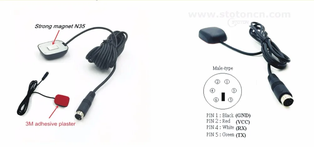 9600 скорость передачи RS232, PS2 разъем RS232 gps модуль приемника, вспышка, gps модуль антенны GN200, замена BR-355S4