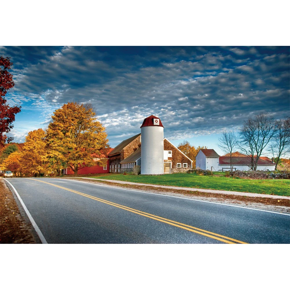 Yeele Сельский трасса сельская дорога дом облачно небо дерево декорации фотографии