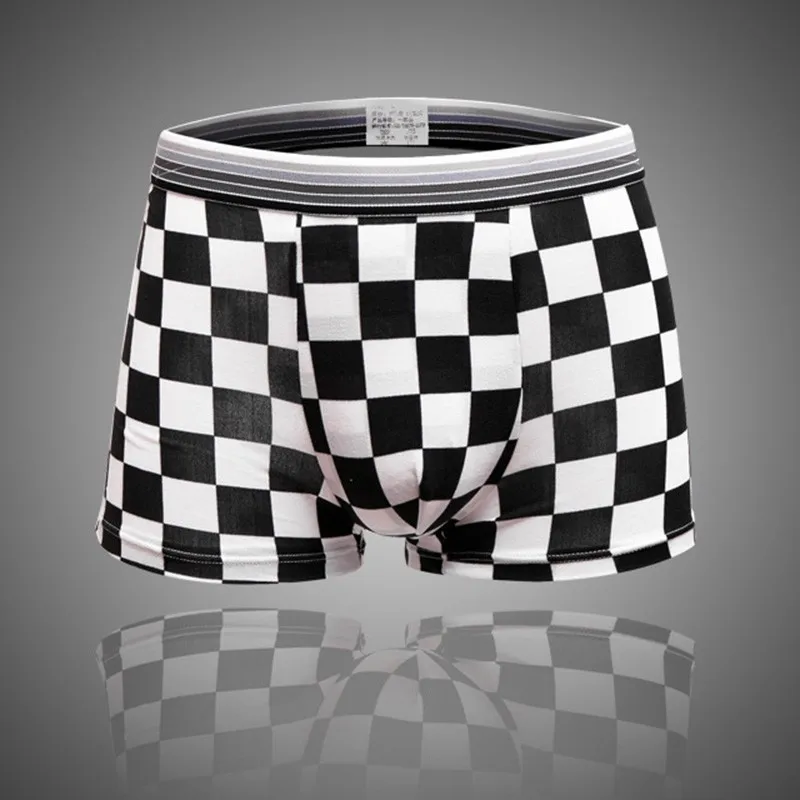 10 упаковок/партия мужское мягкое Шелковистое нижнее белье трусы боксеры для дома