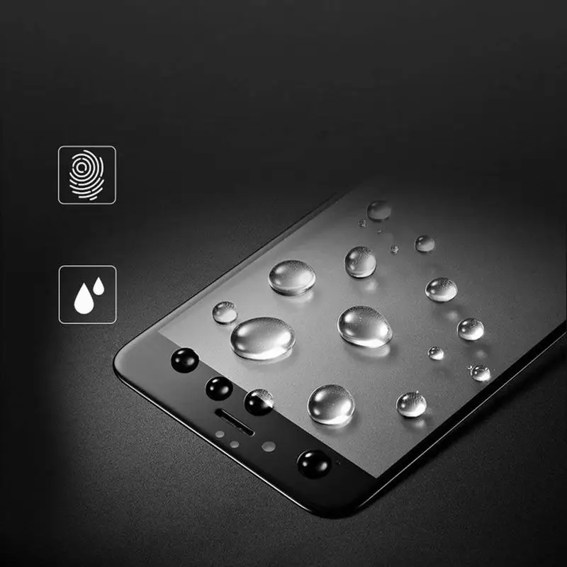 Защитная пленка из закаленного стекла Ascromy 5D с полным покрытием для iPhone X 8 7 6 s plus