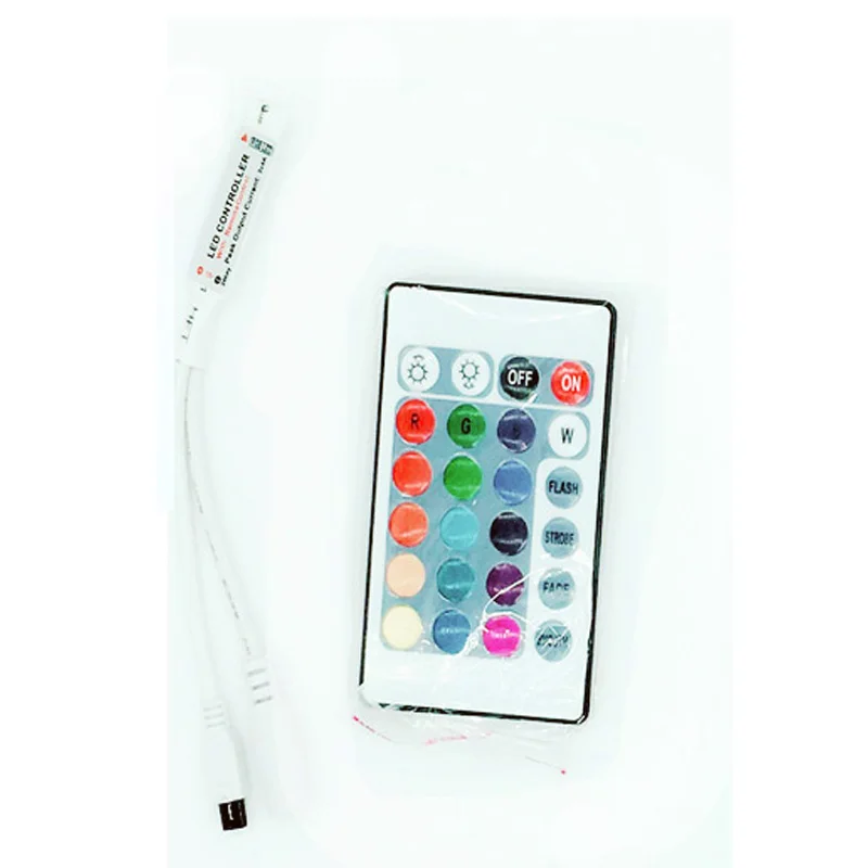 Проводящие ленты RGB 5 м 300 светодиодный 3528 SMD IP65 + 24 ключа инфракрасный пульт