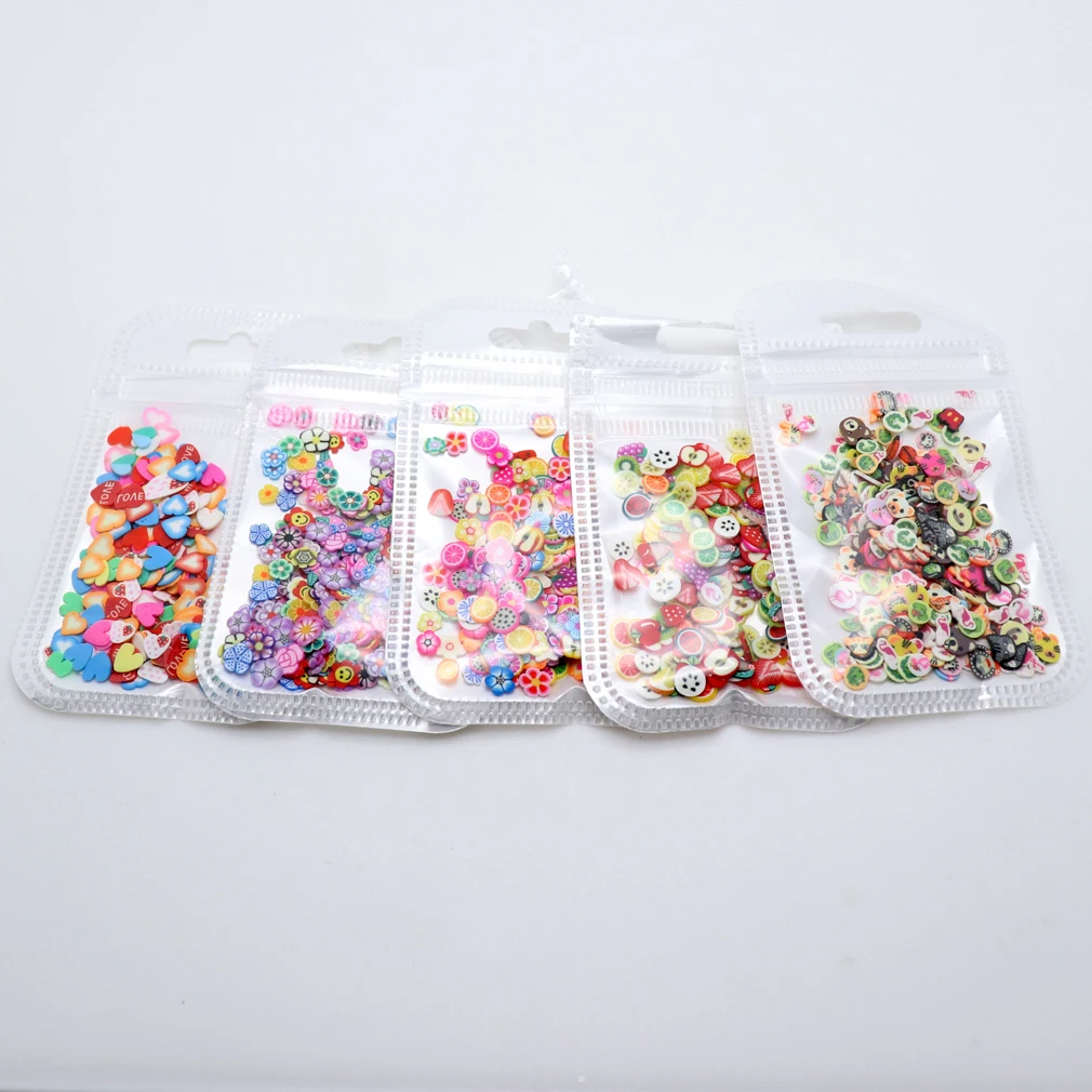 1 пакет 300 шт. украшения мягкая керамика таблетки фрукты УФ смола искусственная