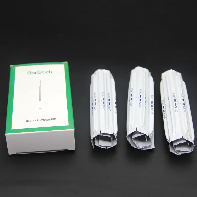 30 шт/кор. инструмент для влажной чистки с двойной головкой ватные тампоны очистки