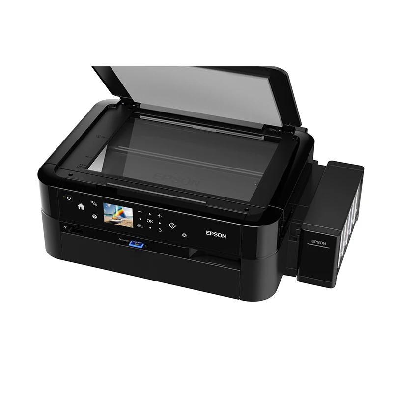 Принтер/сканер/копир Epson L850 A4 6 ти цв. стр. фотопечать ЖК черный|printer epson l850|epson