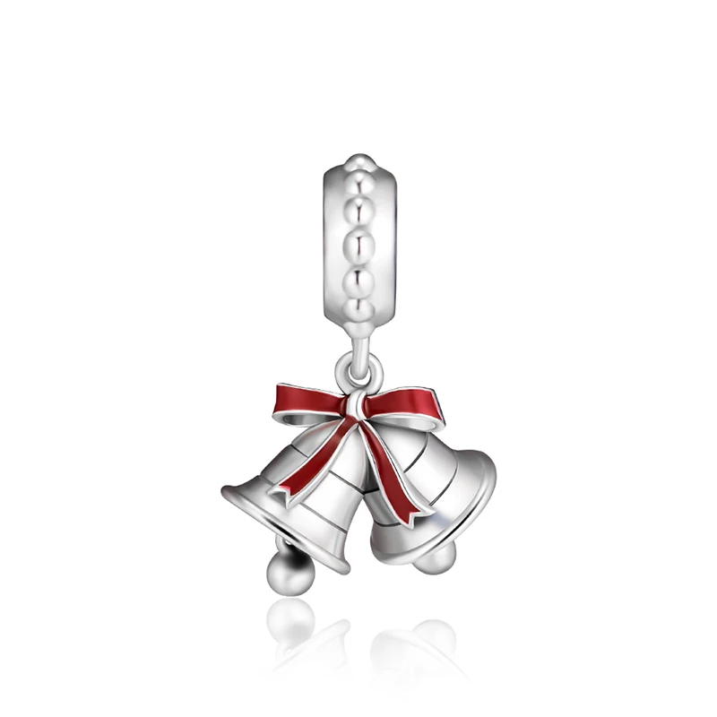 

Fits for CKK Charms Bracelets Festive Bells Beads 100% 925 Sterling-Silver-Jewelry Free Shipping