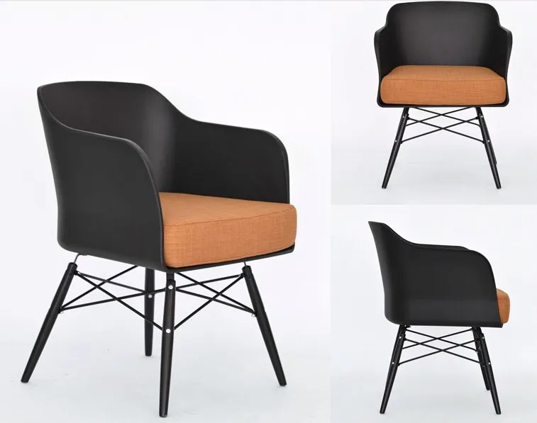 Модный диван 100% деревянная мебель пластиковые кресла Белый Синий обеденный стул