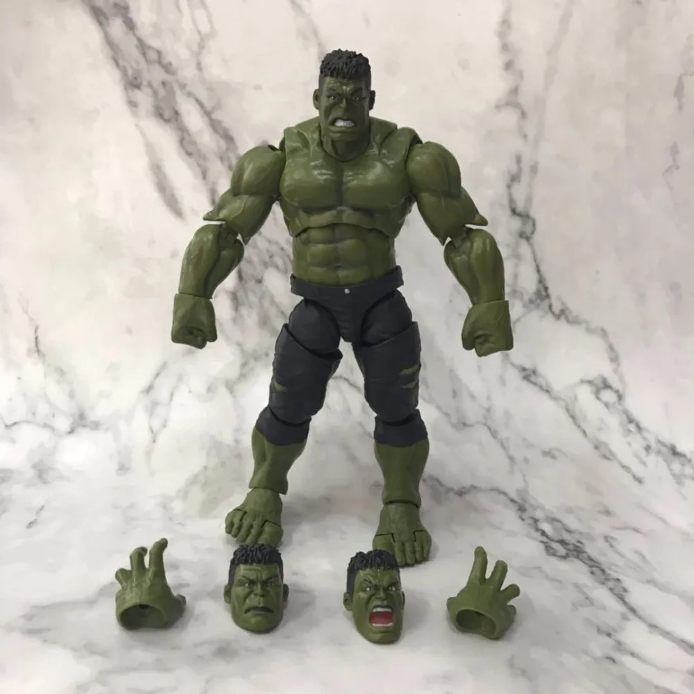 Фигурка 20 см SHF Infinity War Халк ПВХ фигурка Коллекционные Подарочные модельные