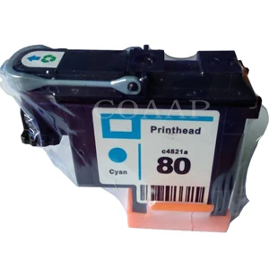 1pk--Cyan 1PK совместимые чернила для hp 80 печатающая головка Designjet 1000 1050c 1055 принтер чернильный картридж Печатающая головка для hp 80 - Цвет: 1pk--Cyan