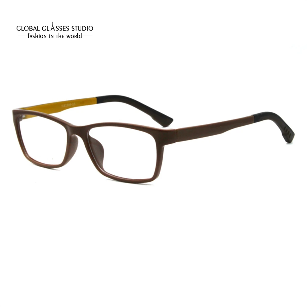 

New Men Women Brown Color TR90 Eyeglasses JLB1309-15