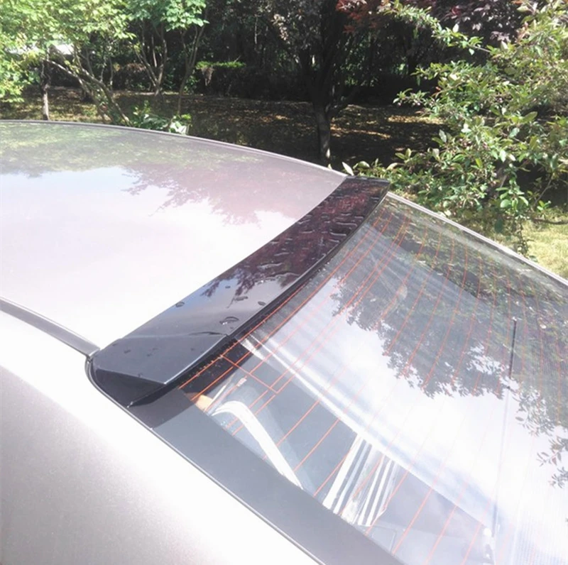 Автомобильный Стайлинг ABS пластиковый Неокрашенный Цвет задний багажник Крыло