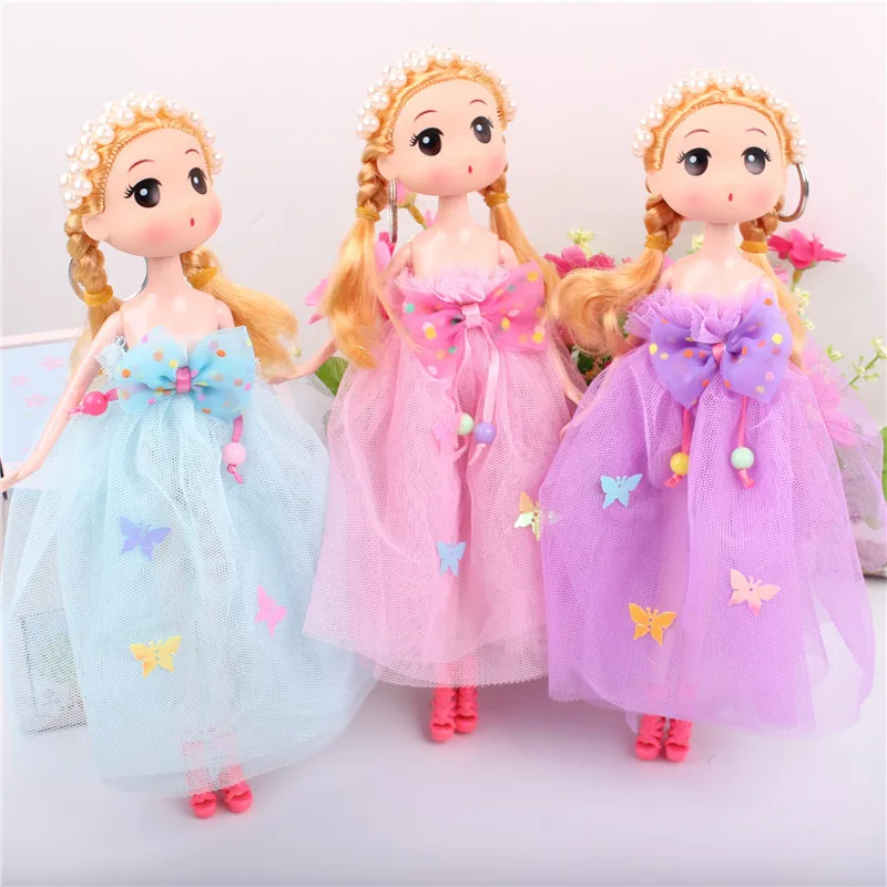 2017 Kawaii кукла принцесса для девочек путающая популярный брелок в виде кукол