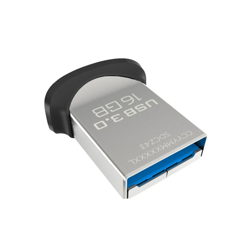 SanDisk Ultra Fit usb флэш накопитель CZ43 мини 16 г 32 64 128 memory stick flash Поддержка официальный