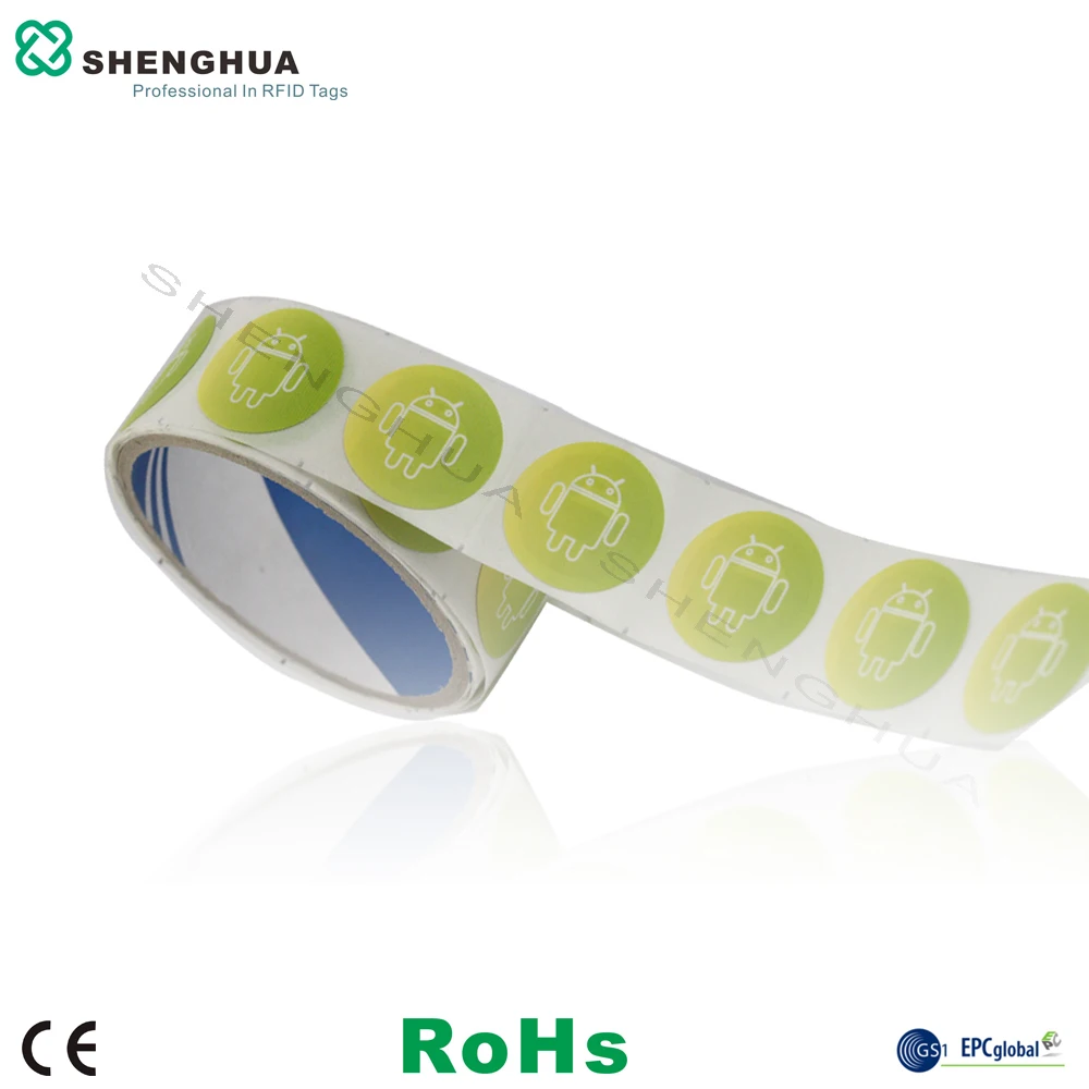 10pcs/lot RFID 13.56Mhz Rewritable Fm1108 M1 NFC Label Sticker Tag Blank White Paper Customization Available For Cell Phones |