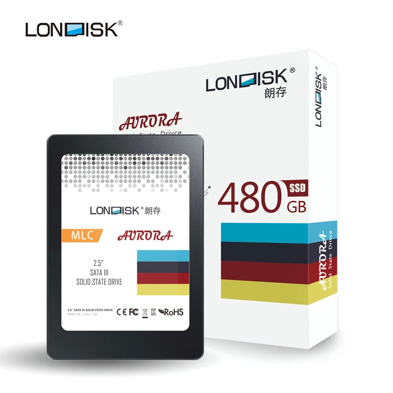 LONDISK SSD 480 ГБ internal Solid State Drive 2.5 дюймов SATA III HDD жесткий диск HD Тетрадь PC|Внутренние