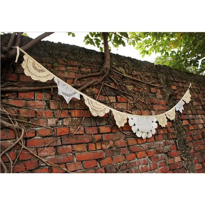 Винтажное кружево цвета слоновой кости ручная работа деревенский