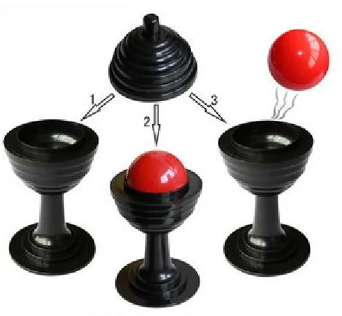 Бесплатная доставка мяч и ваза-фантастический трюк легко сделать идеально